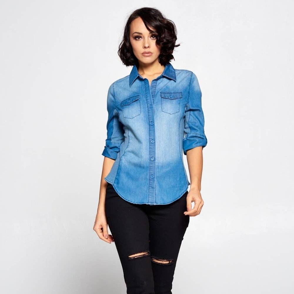 DENIM TOP